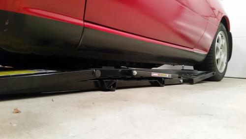 QuickJack y carro de bajo perfil